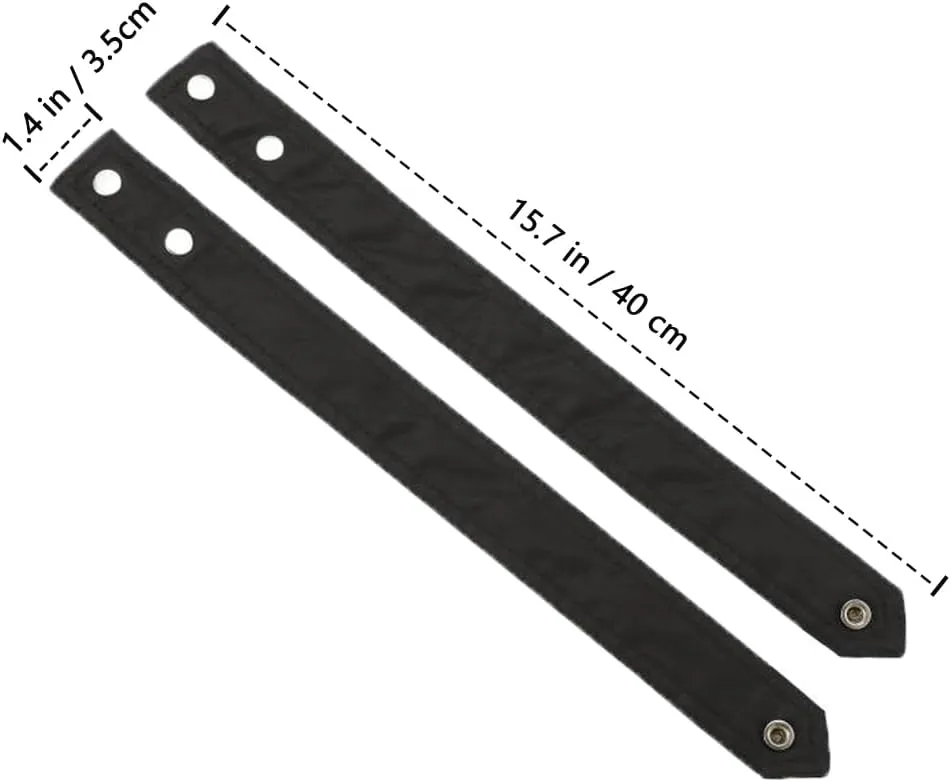 1 Pair Trench Coat Cuff Straps Replacement Sleeve Band Wrist Belts Trench Coat Accessories