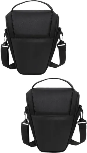 2pcs Camera Bag Camera Case Photographer Canvas Bag Mirrorless Cameras Bag Camera Shoulder Bag Backpack for Women Camera Backpack Mini Backpacks Travel Shoulder Polyester