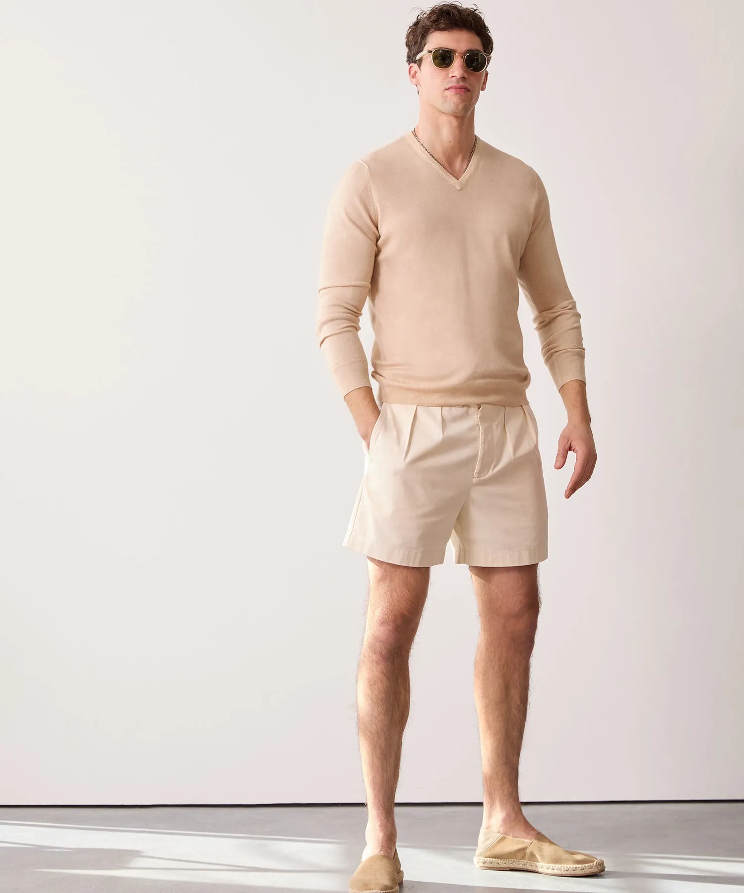 5" Officer Short in Canvas