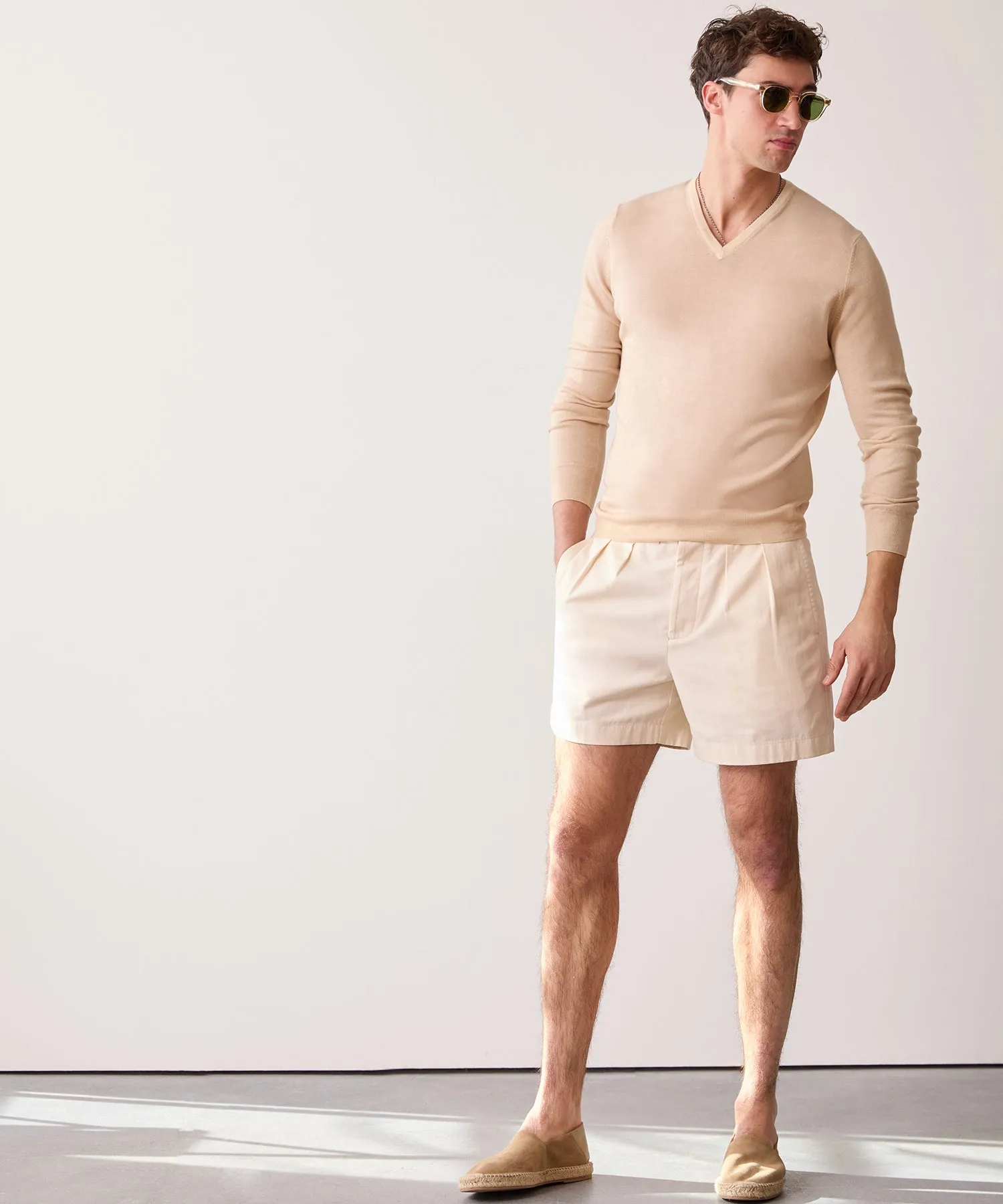 5" Officer Short in Canvas
