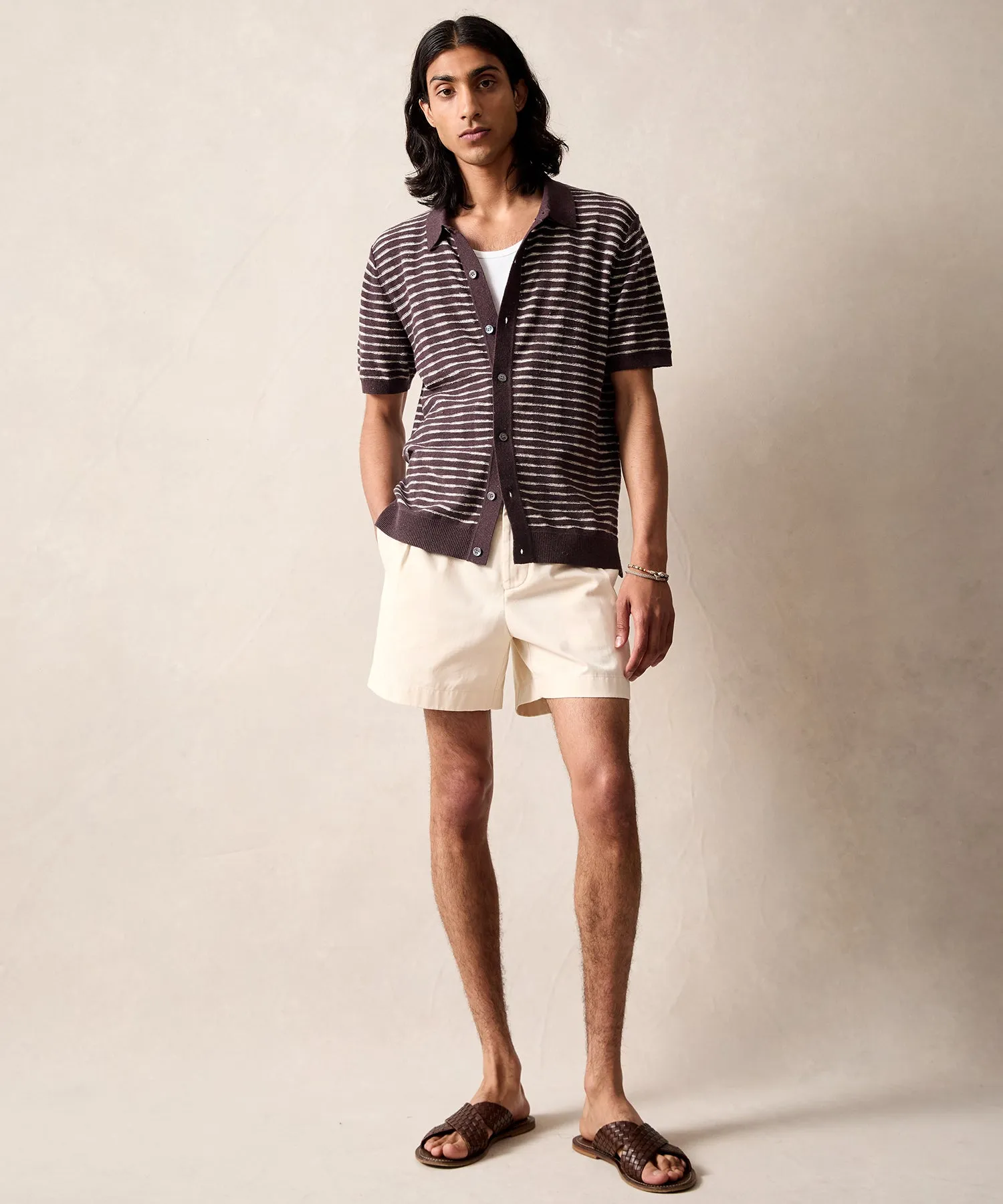 5" Officer Short in Canvas