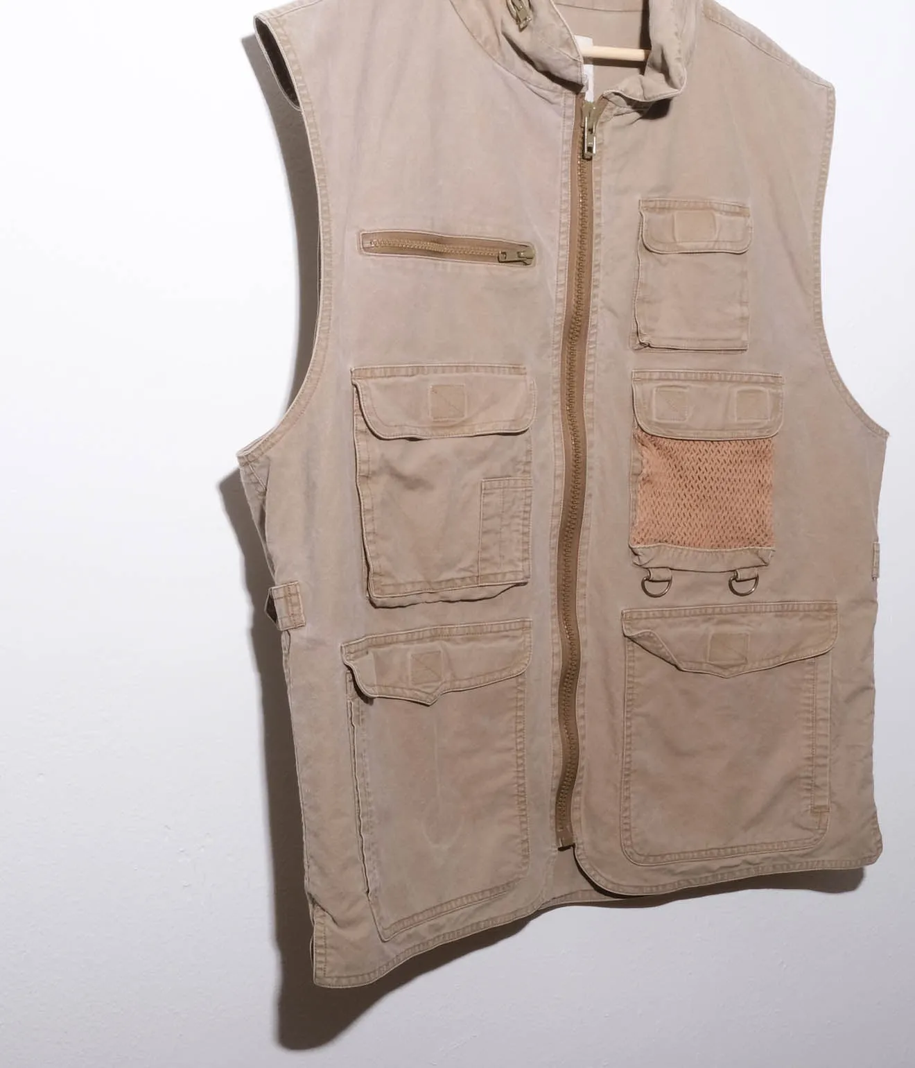 90's Banana Republic Safari Vest (Khaki)