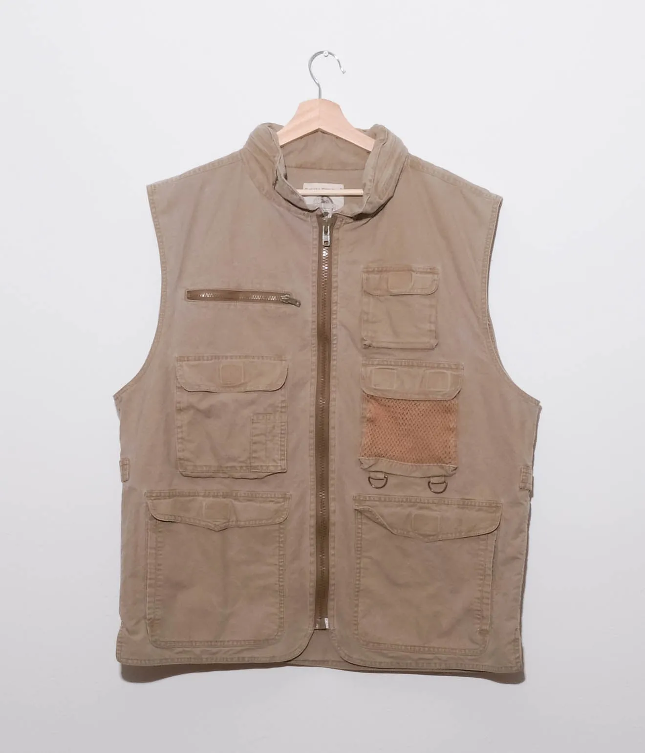 90's Banana Republic Safari Vest (Khaki)