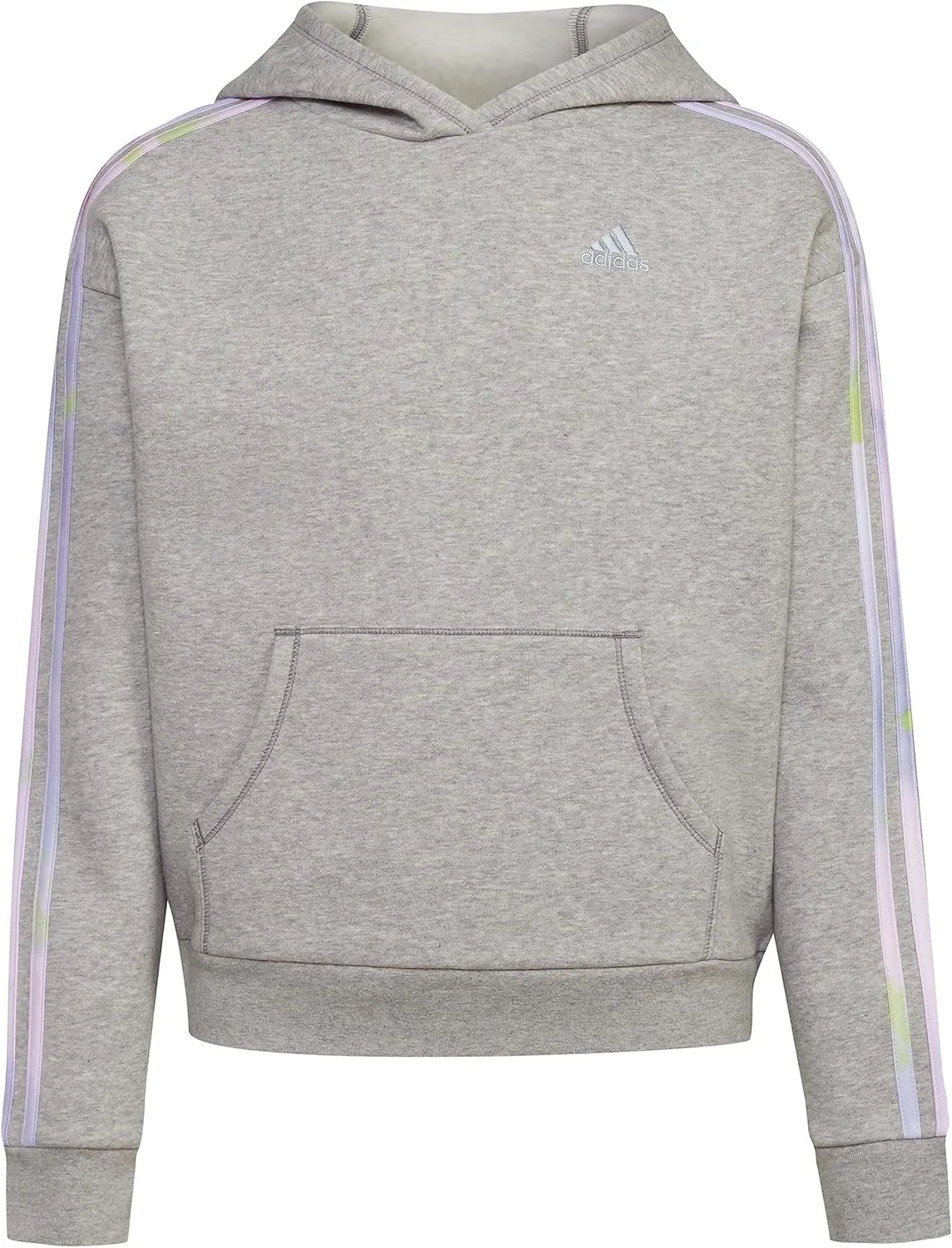 adidas Girls' Gradient Fleece Pullover Hoodie