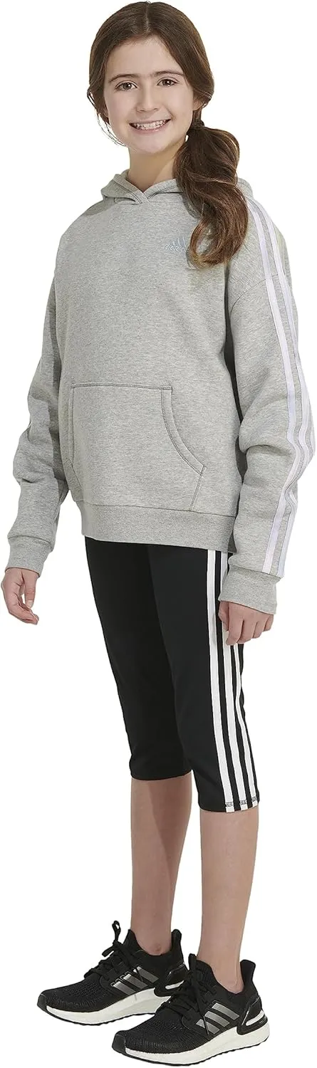 adidas Girls' Gradient Fleece Pullover Hoodie