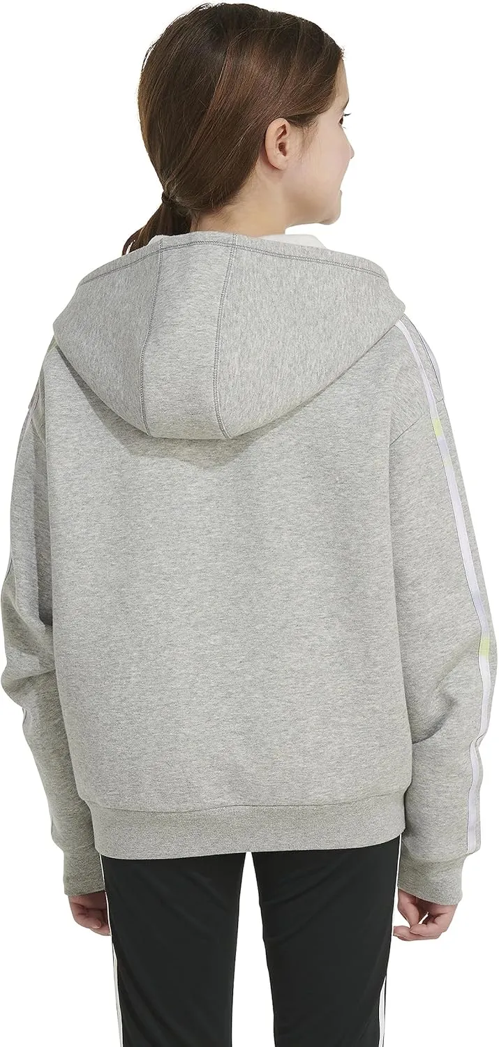 adidas Girls' Gradient Fleece Pullover Hoodie