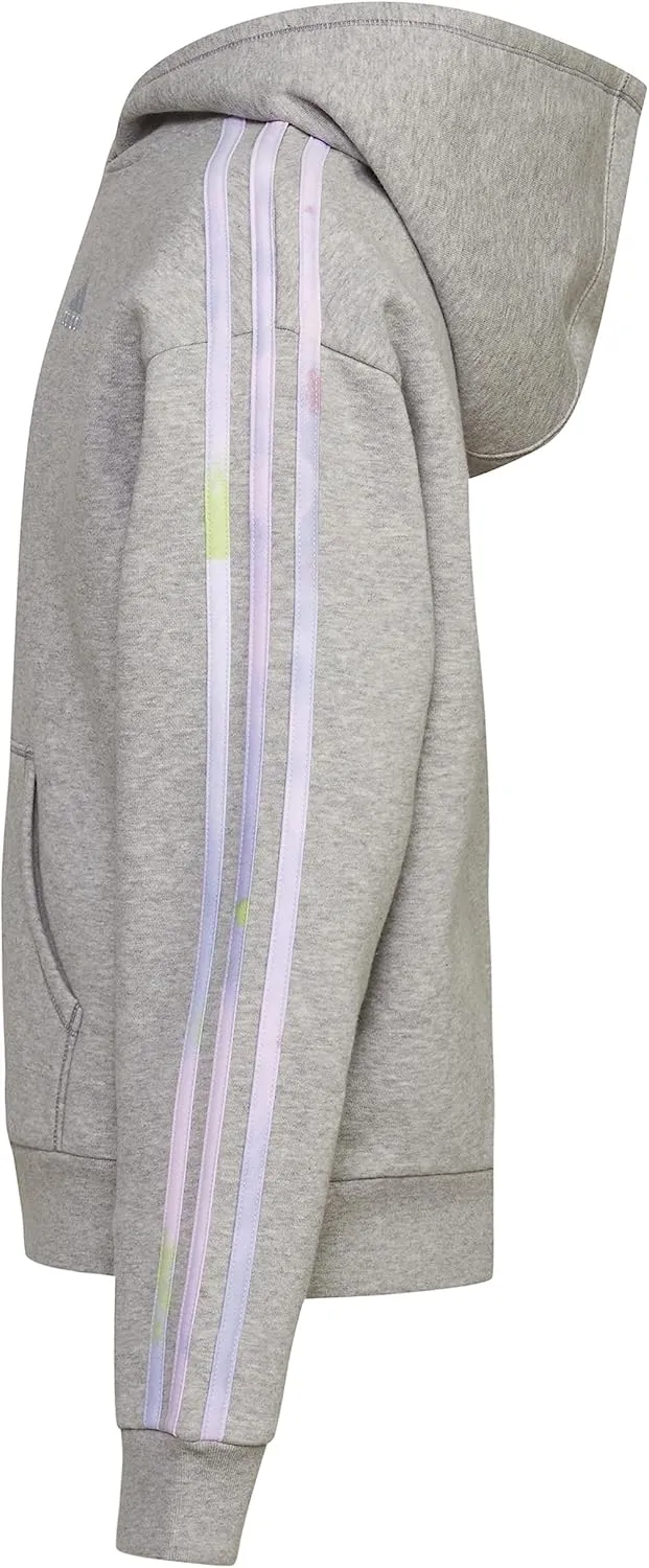 adidas Girls' Gradient Fleece Pullover Hoodie