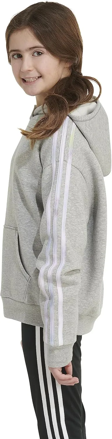 adidas Girls' Gradient Fleece Pullover Hoodie