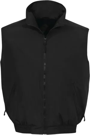 AFC Men's Windproof Nylon Vest Fleece Lined Performance Coat