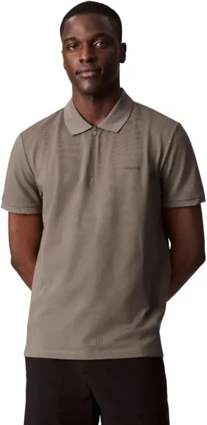 Calvin Klein Men's Tech Zip Polo