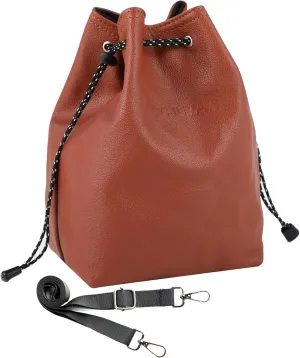 Camera Case, Camera Bag Small with Removable Strap, Crossbody Camera Case for Digital Video Cameras Storage, Holder Camera Bag for Men and Women (Brown,Small)