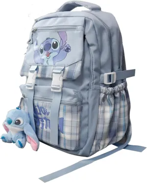 Cartoon Cute Backpack large capacity 18 Inch, With Plush Pendant Business Laptop Shoulders Backpack Travel Backpack, Srioal-2
