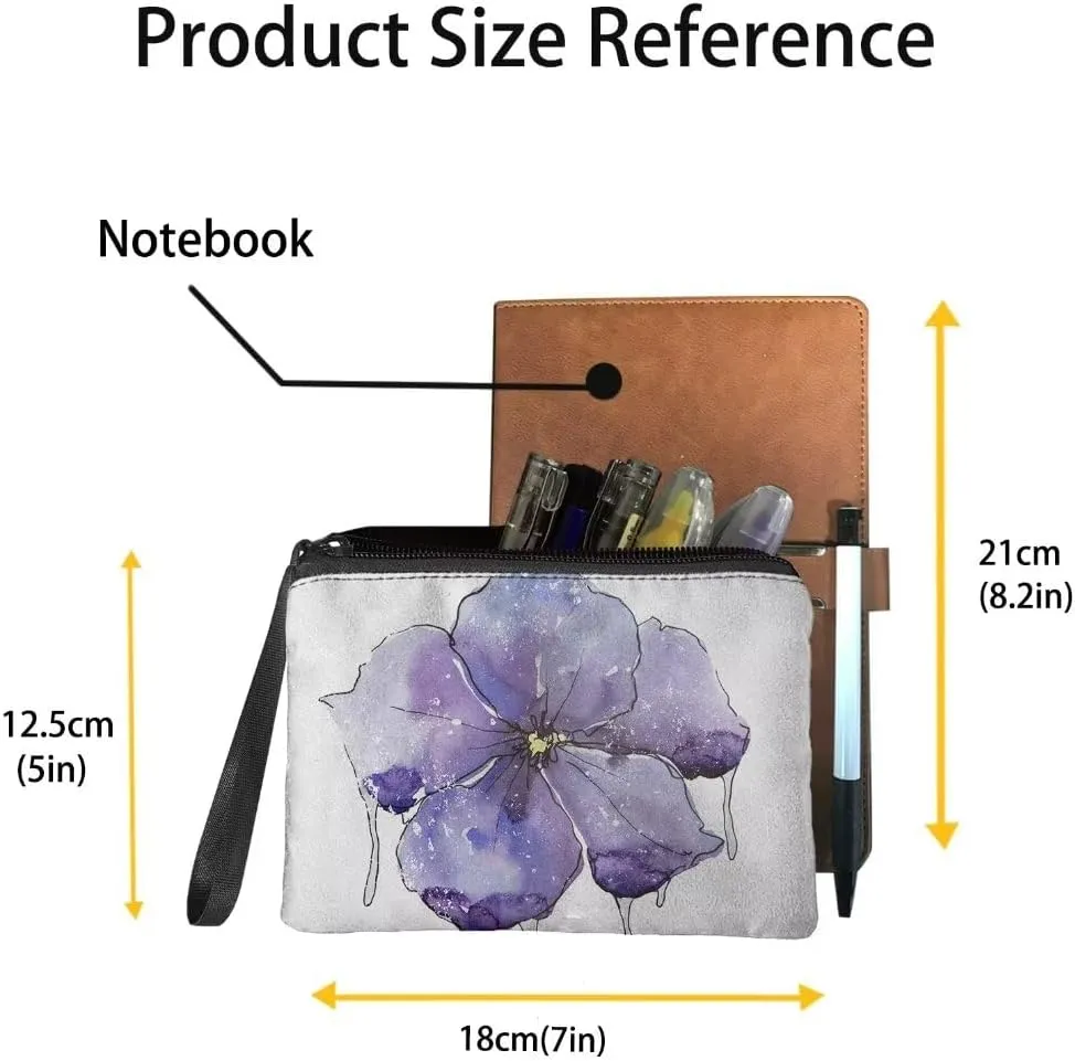 Color Mushroom Wallet Coin Bag for Women Small Makeup Pouch Fashion Travel Business Shopping Money Clips Handbag Purse