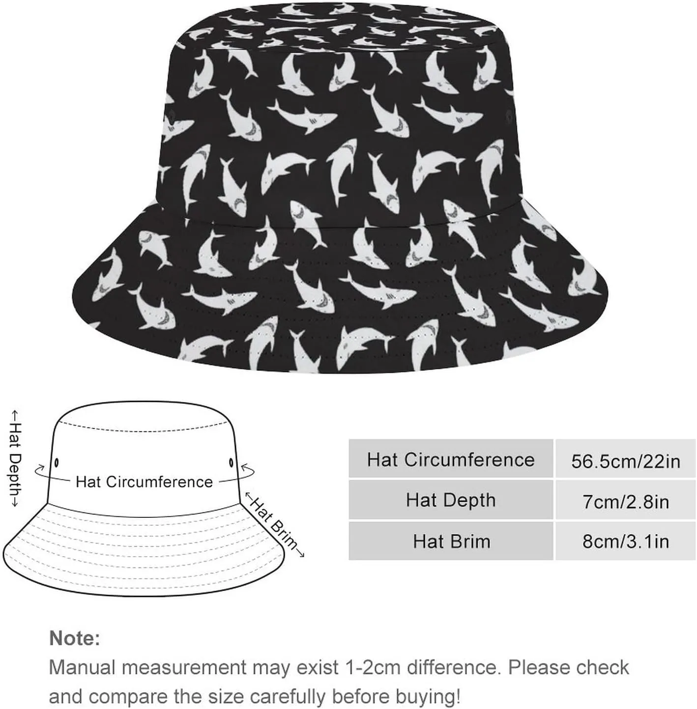 Colorful Owl Head Bucket Hat for Men Women Packable Fisherman Hat Sun Cap Outdoor Travel Beach Caps