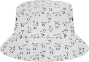 Colorful Owl Head Bucket Hat for Men Women Packable Fisherman Hat Sun Cap Outdoor Travel Beach Caps