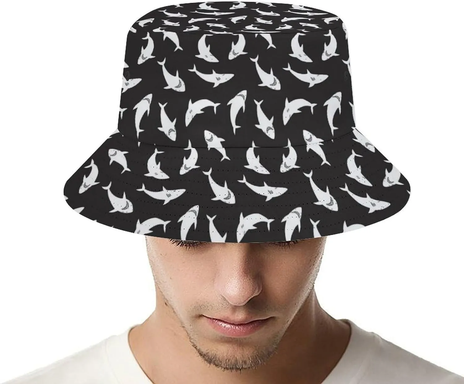 Colorful Owl Head Bucket Hat for Men Women Packable Fisherman Hat Sun Cap Outdoor Travel Beach Caps