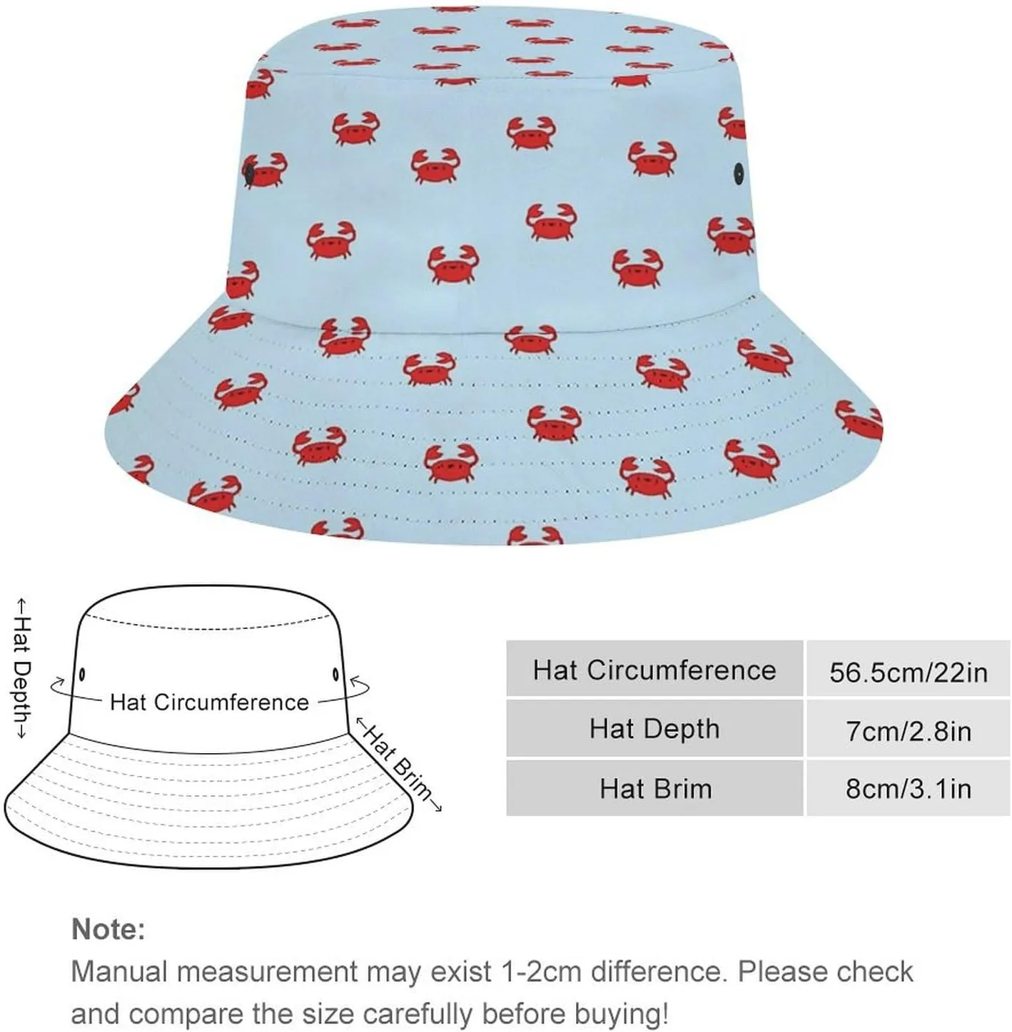 Colorful Owl Head Bucket Hat for Men Women Packable Fisherman Hat Sun Cap Outdoor Travel Beach Caps