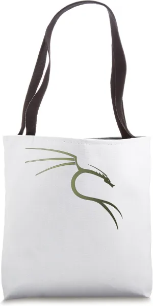 Cool Green Kali Linux logo Tote Bag