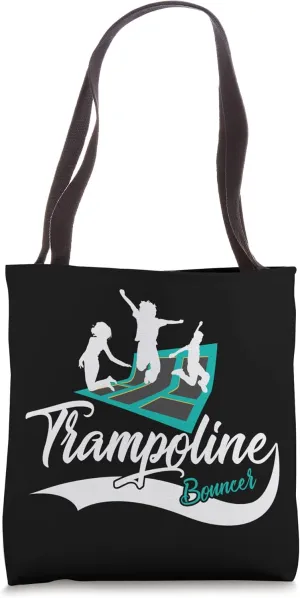 Cool Jumping Party Design Trampoline Bouncer Tote Bag
