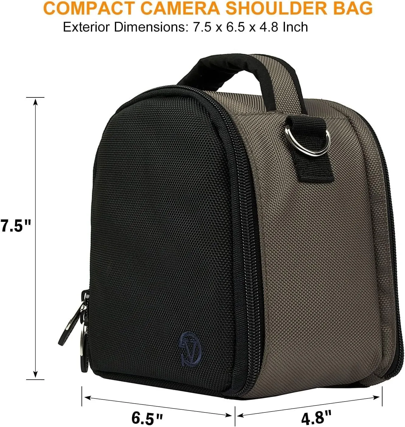 eBigValue DSLR SLR Camera Shoulder Bag Case Compatible With LUMIX DMC FZ70 FZ80 LX10 DMC-G5KK GX9 GX85 LZ40 G9 G7 GH5 G7 X Mark II