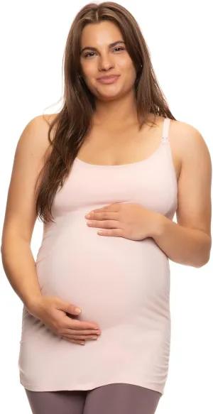 Felina | Cotton Modal Maternity Cami with Nursing Clips