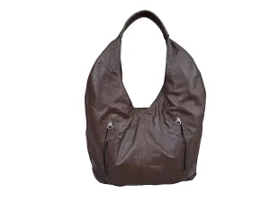 Fgalaze Brown leather hobo bag casual women fashion everyday casual handbag, Alexa