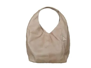 Fgalaze Camel Leather Hobo Bag, Everyday Shoulder Handbag, Alex