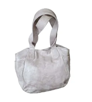 Fgalaze pink wash leather hobo bag tote fashion everyday shoulder handbag, Liliana