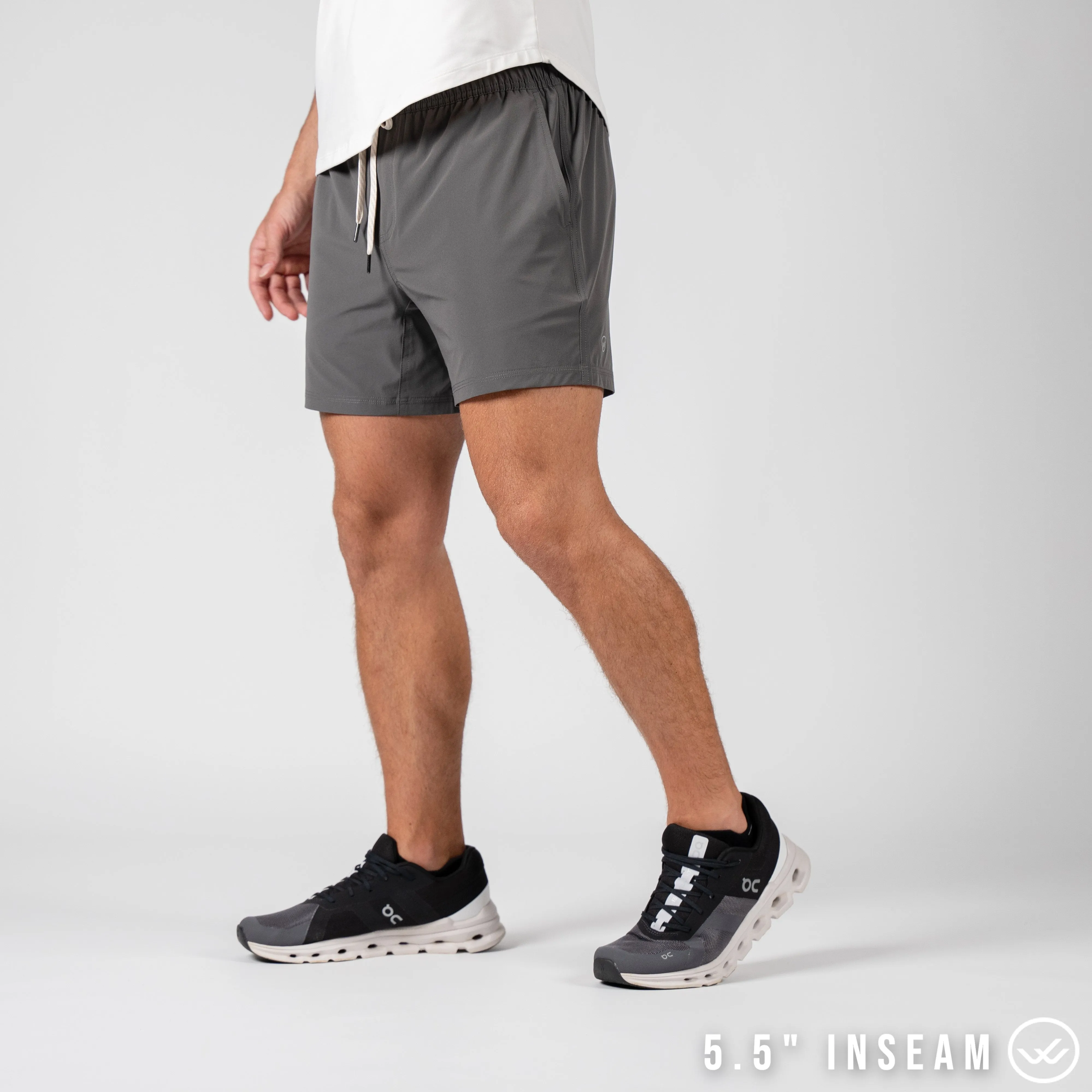 Flow 2.0 Mod Short (Athletic) - Charcoal 5.5" & 7"
