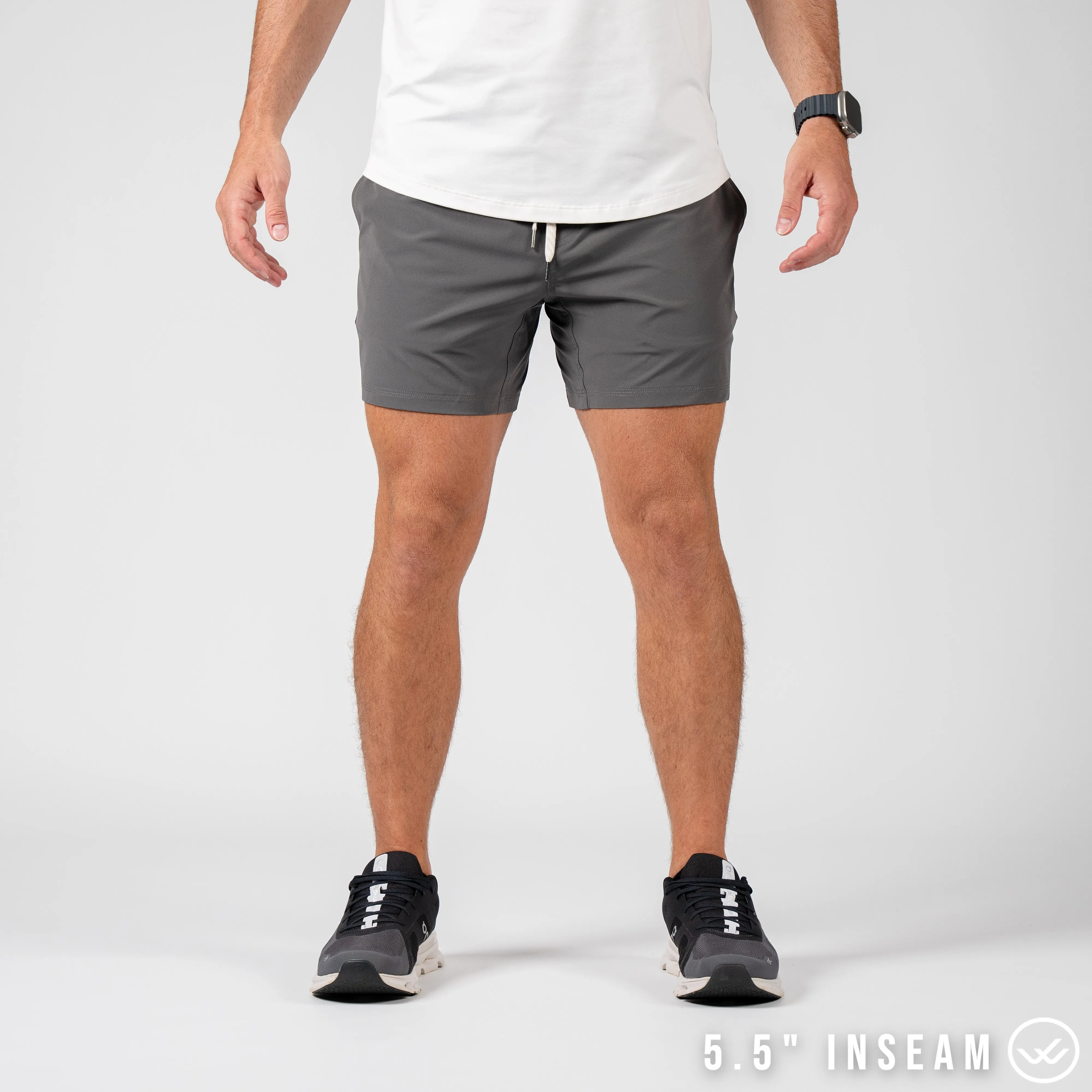 Flow 2.0 Mod Short (Athletic) - Charcoal 5.5" & 7"