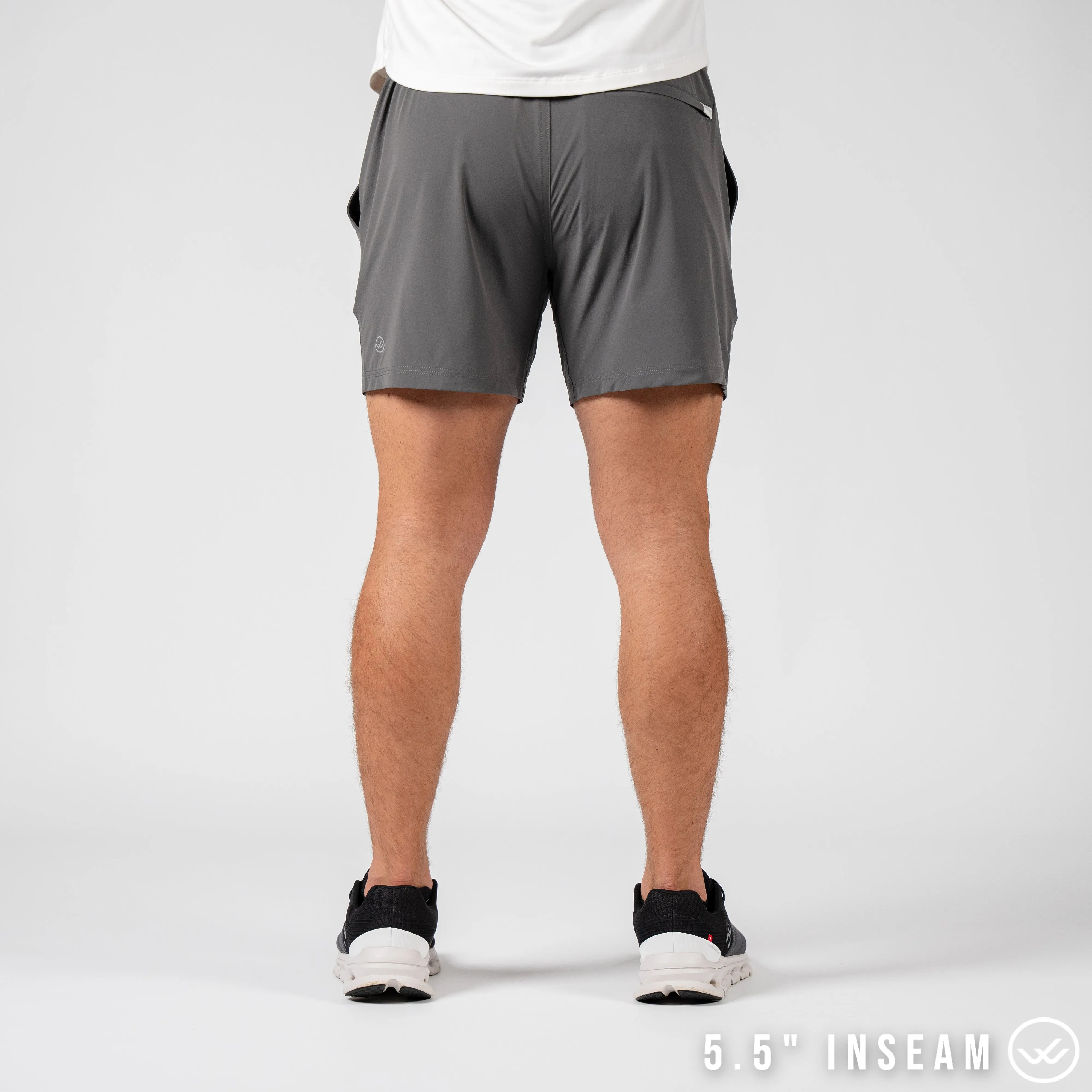 Flow 2.0 Mod Short (Athletic) - Charcoal 5.5" & 7"