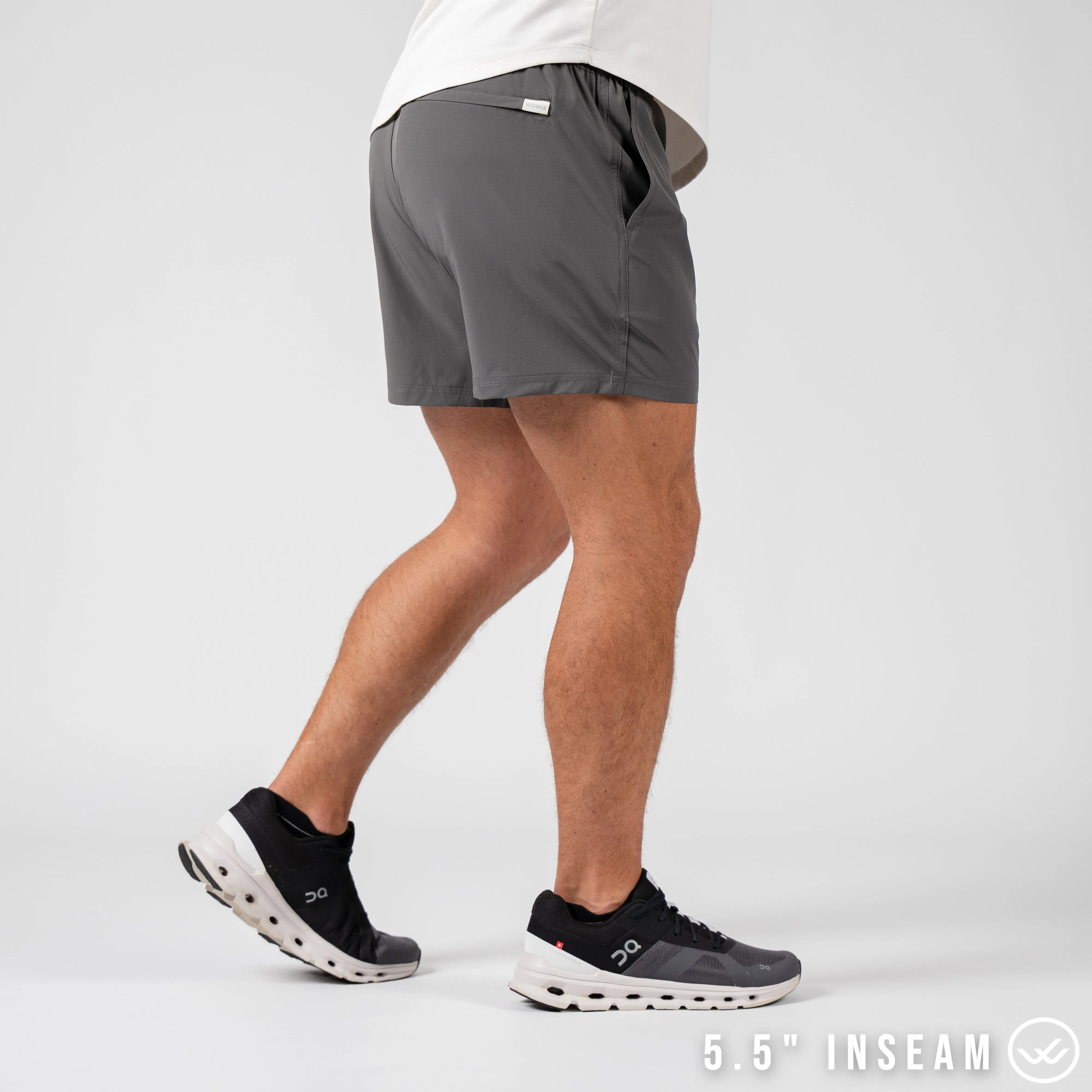 Flow 2.0 Mod Short (Athletic) - Charcoal 5.5" & 7"