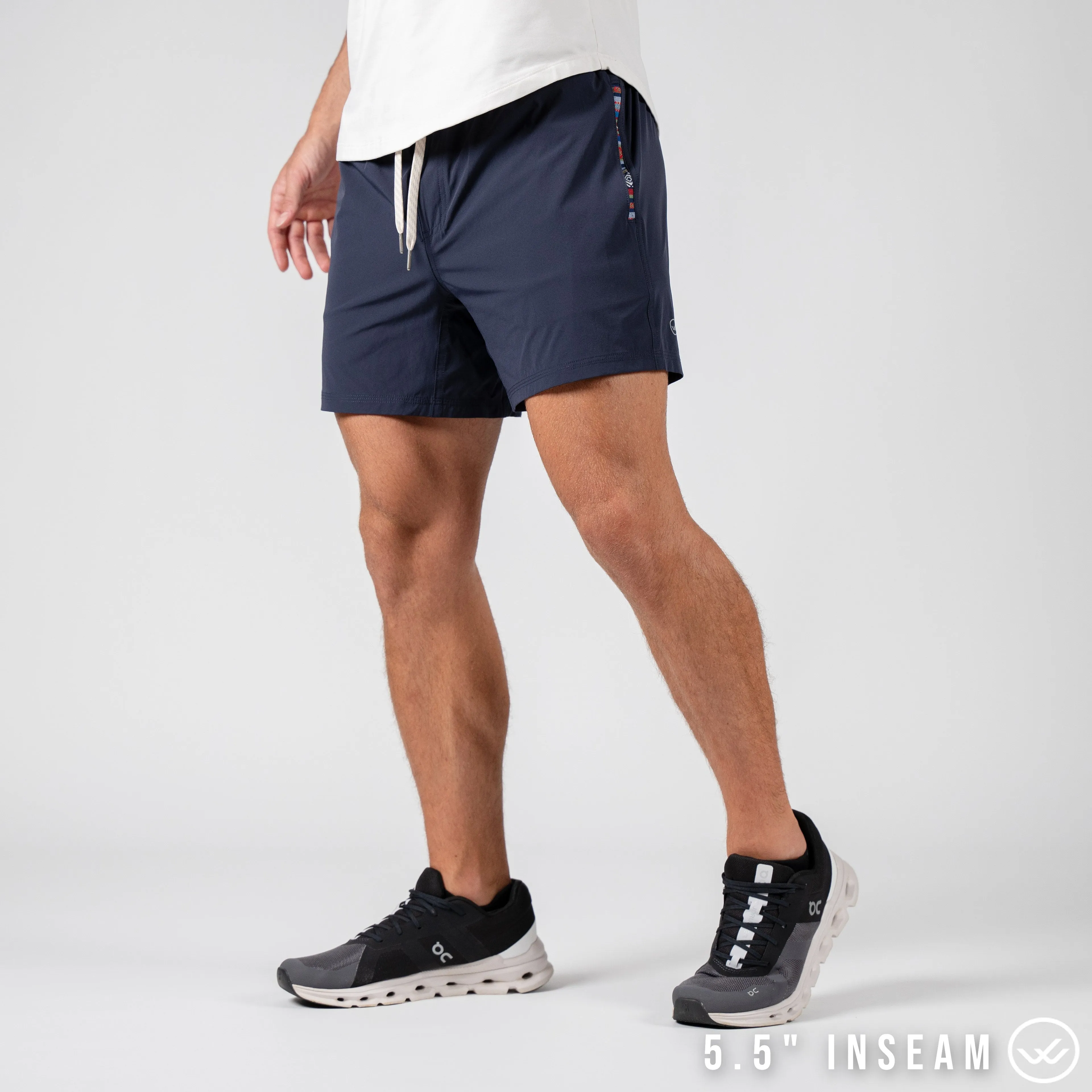 Flow 2.0 Short (Athletic) - Midnight Blue 5.5" & 7"