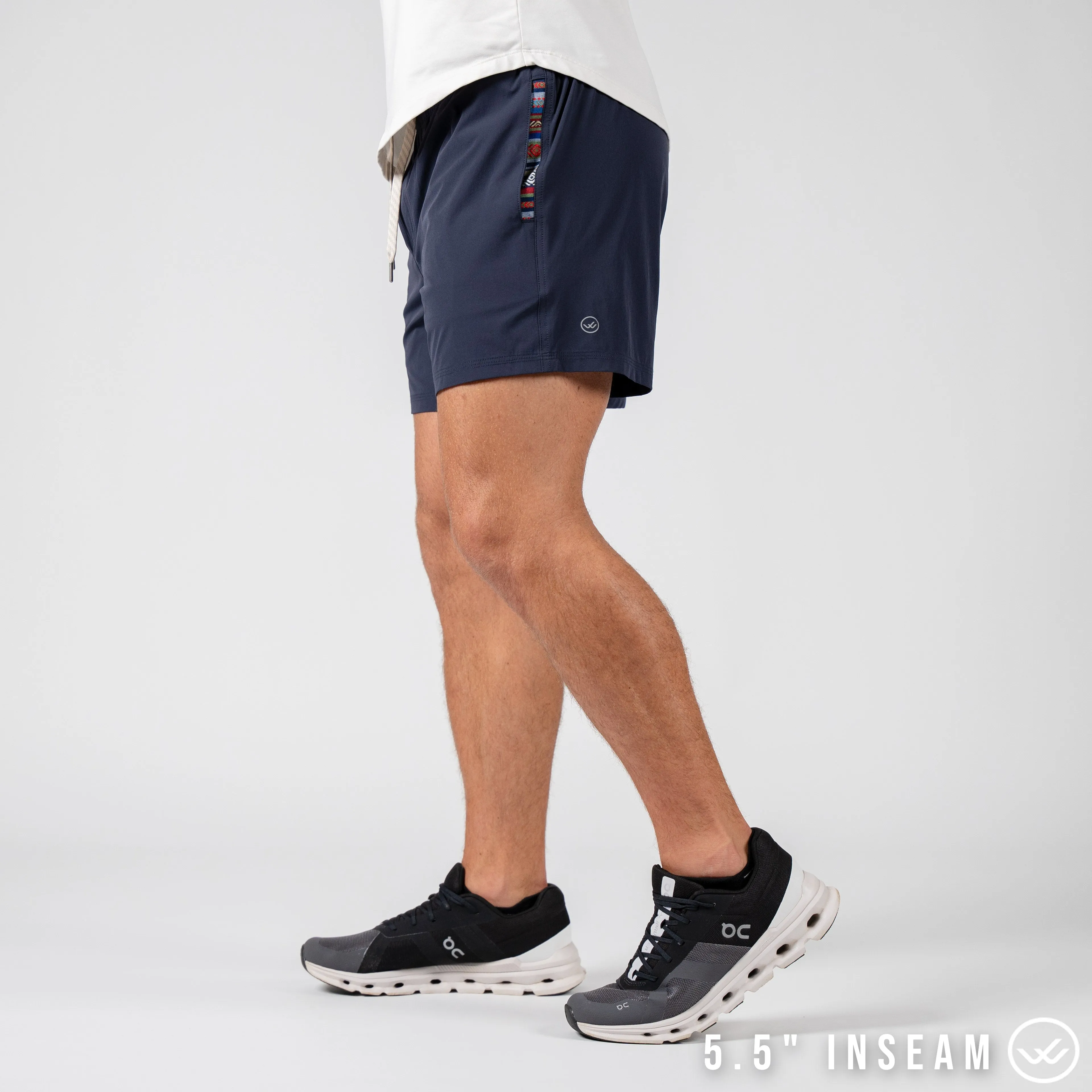 Flow 2.0 Short (Athletic) - Midnight Blue 5.5" & 7"