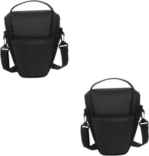 Gadpiparty 2pcs Crossbody Camera Bag Unisex Women Men Camera Case Insert Reflective Bag for Dslr Padded Lens Case Waterproof for Backpack