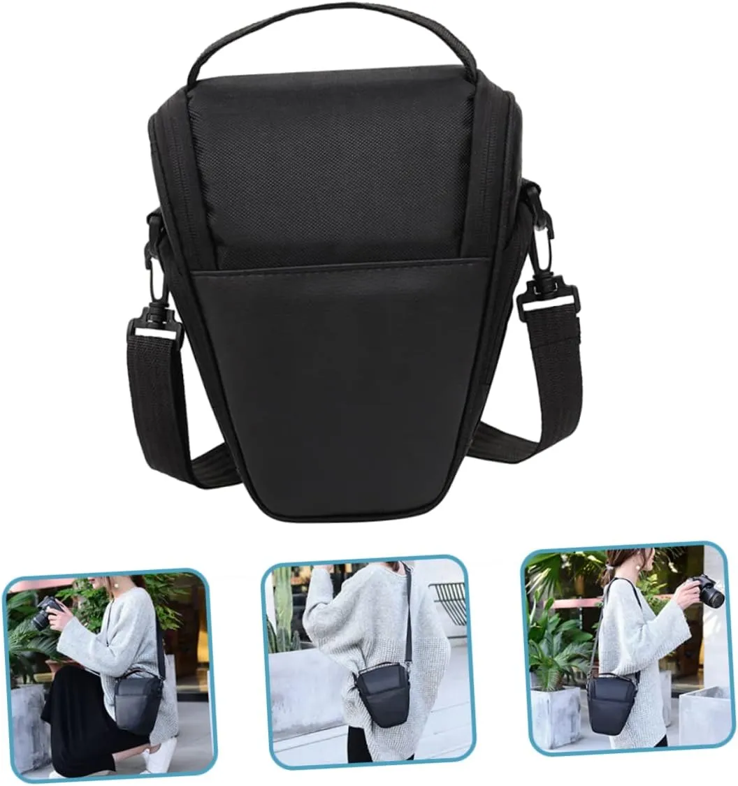 Gadpiparty 2pcs Crossbody Camera Bag Unisex Women Men Camera Case Insert Reflective Bag for Dslr Padded Lens Case Waterproof for Backpack