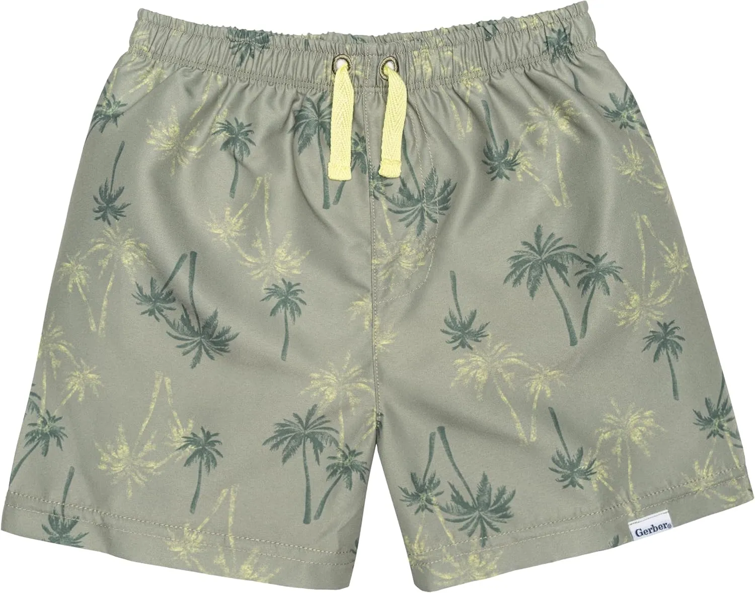 Gerber Baby Boys' Toddler 2-Pack Swim Trunks