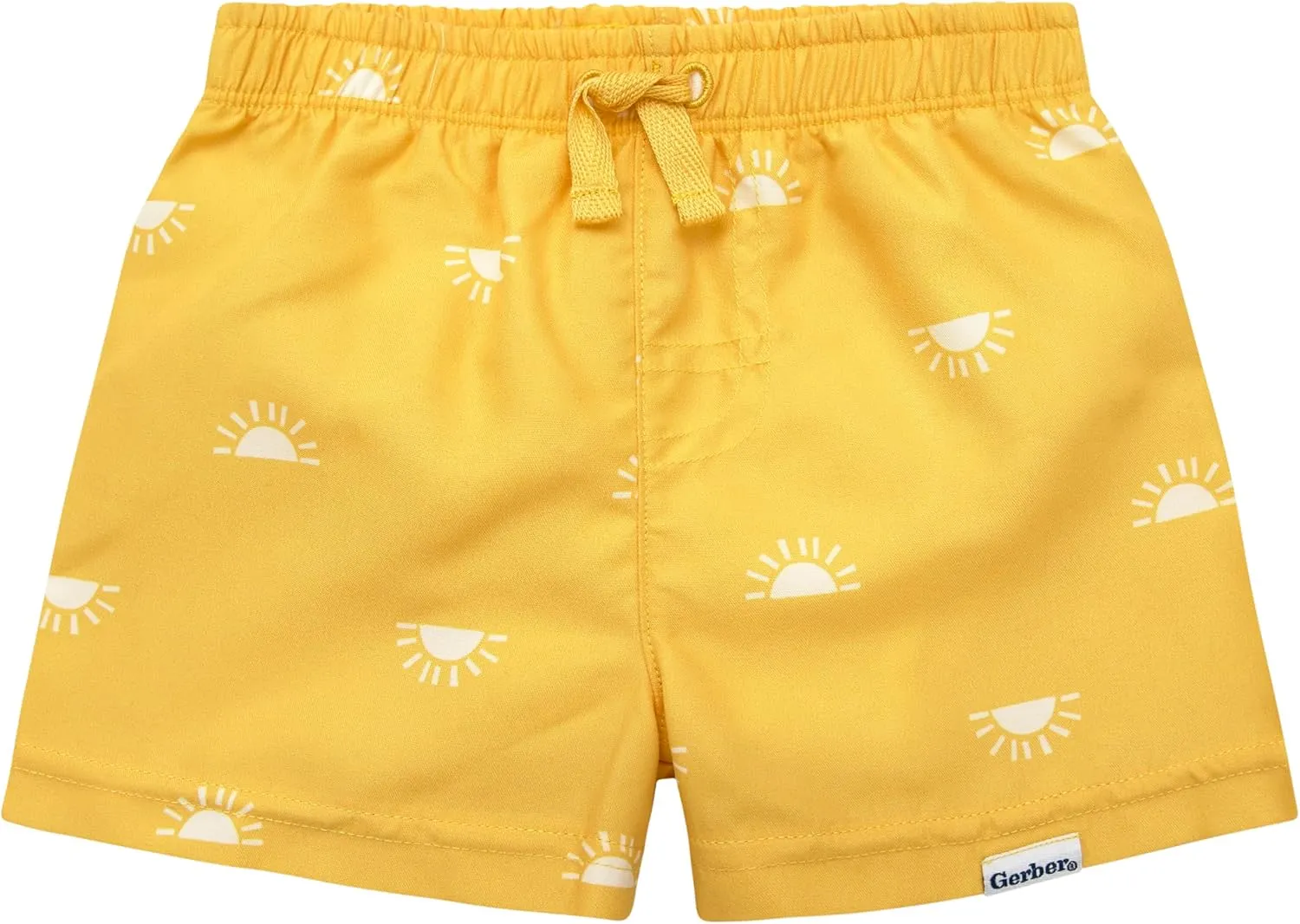 Gerber Baby Boys' Toddler 2-Pack Swim Trunks