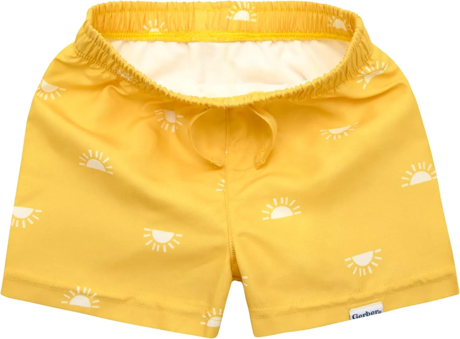 Gerber Baby Boys' Toddler 2-Pack Swim Trunks