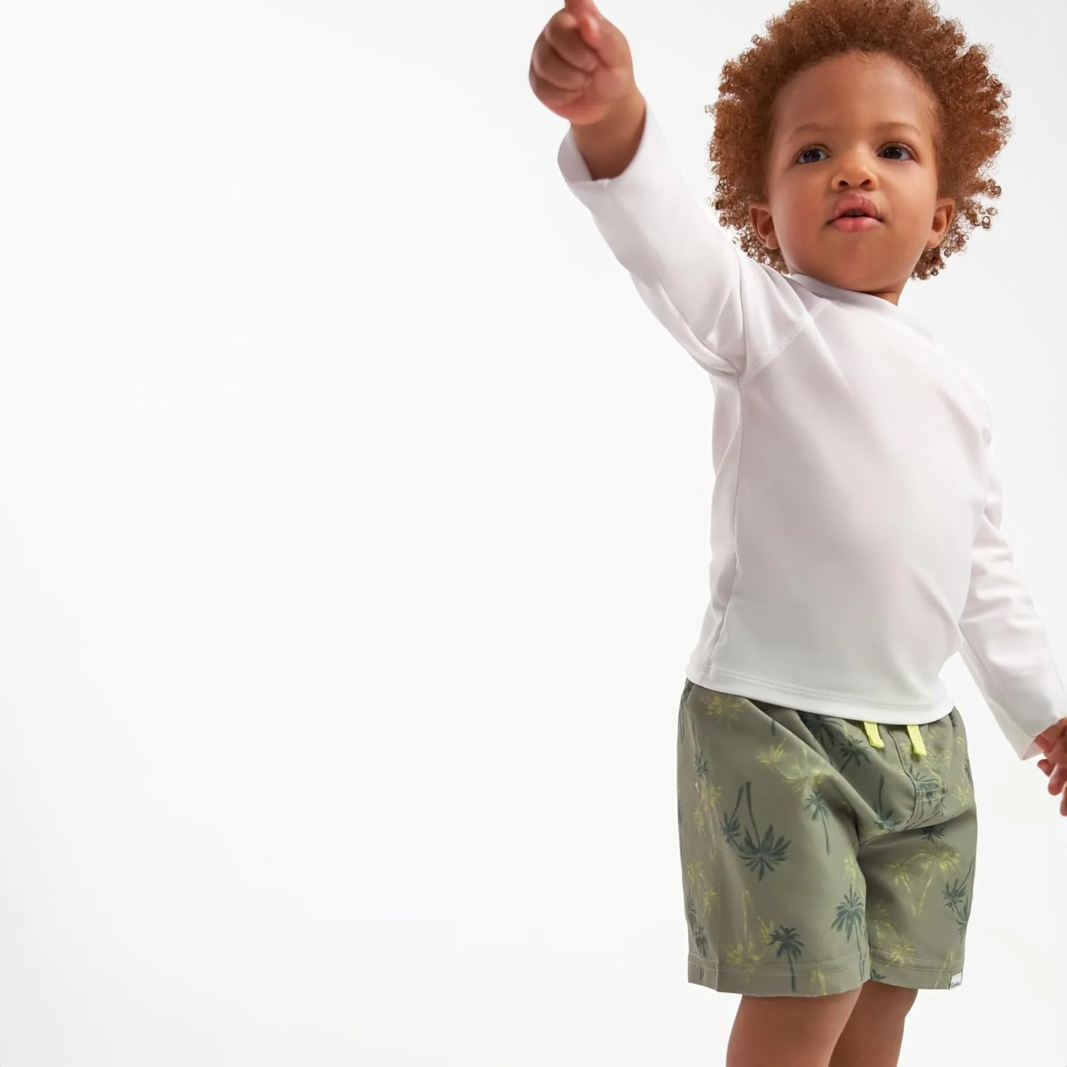 Gerber Baby Boys' Toddler 2-Pack Swim Trunks