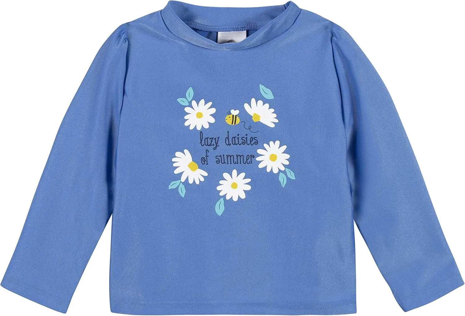 Gerber Baby Girls' Baby Toddler Long Sleeved Rashguard Swim Bathing Suit Set