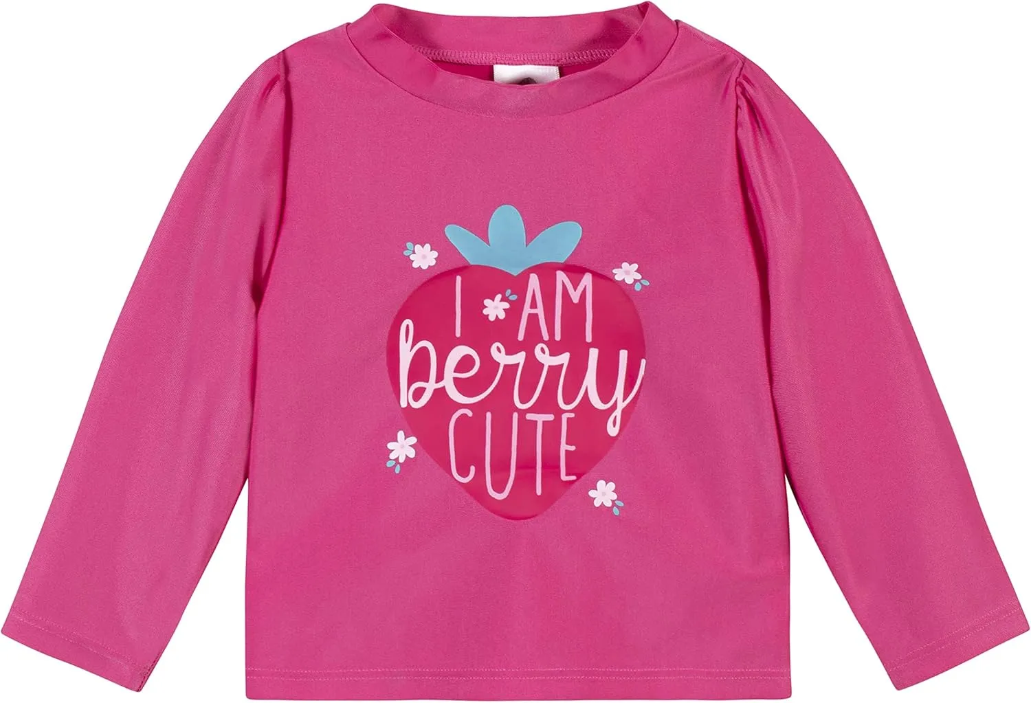 Gerber Baby Girls' Baby Toddler Long Sleeved Rashguard Swim Bathing Suit Set