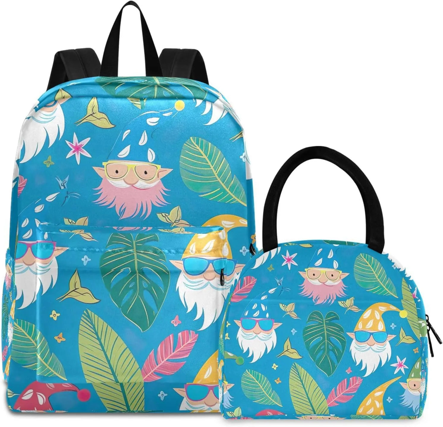 Hawaiian Gnome Childrens Backpacks Cooler Backpack Waterproof, Travel Backpack for Kids