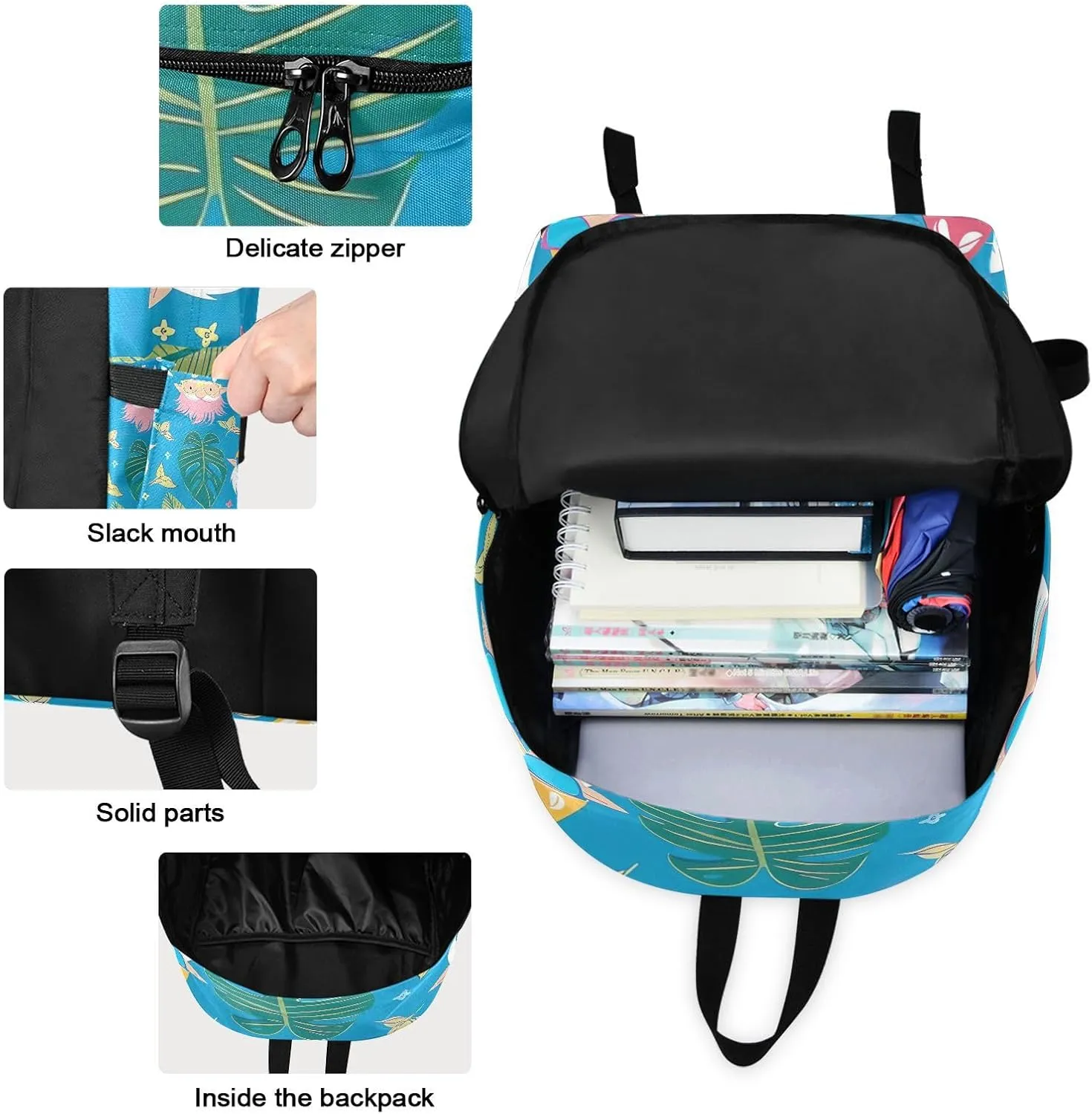Hawaiian Gnome Childrens Backpacks Cooler Backpack Waterproof, Travel Backpack for Kids