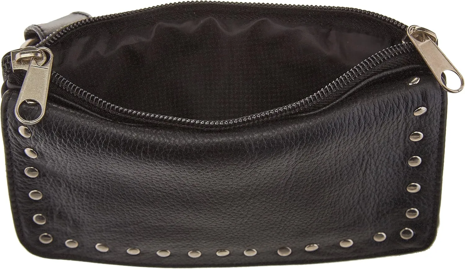 Hot Leathers CPS1011 Ladies Magnetic Clip Pouch with Studs