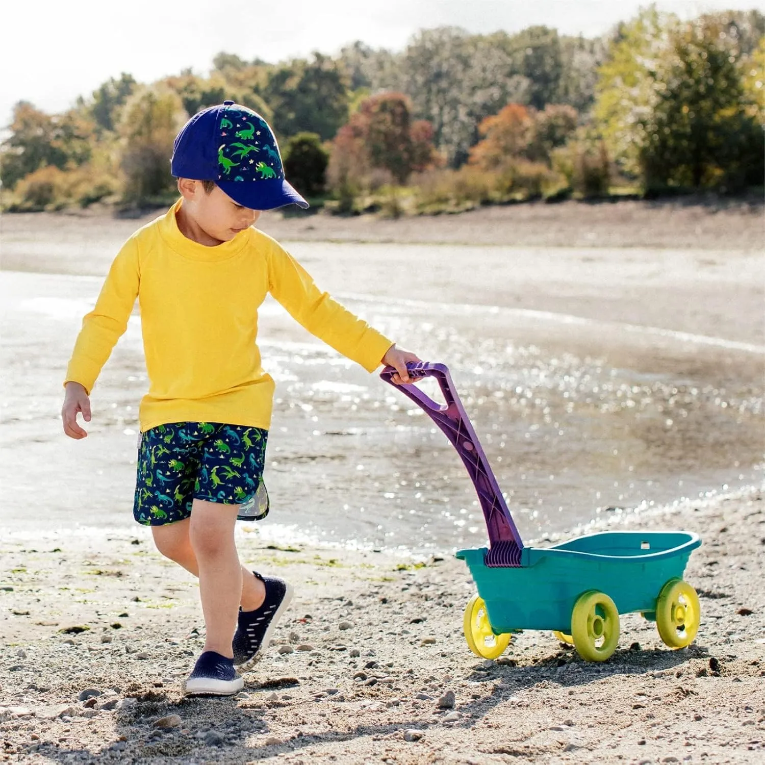 JAN & JUL UV Swim Shorts and Long Sleeve UV Shirt for Toddlers