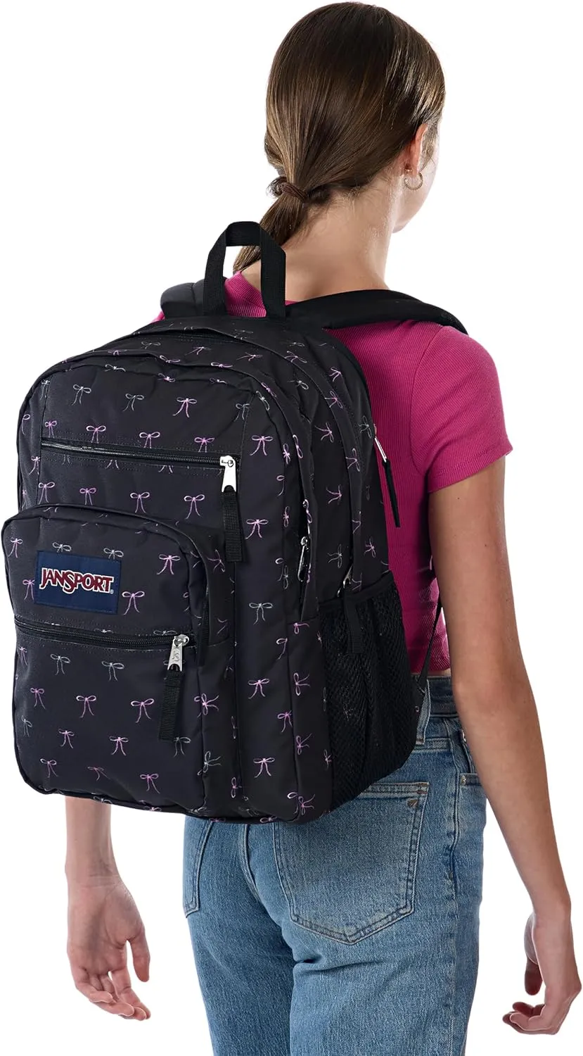JanSport Laptop Backpack - Computer Bag with 2 Compartments, Ergonomic Shoulder Straps, 15 Laptop Sleeve, Haul Handle - Bad Bows