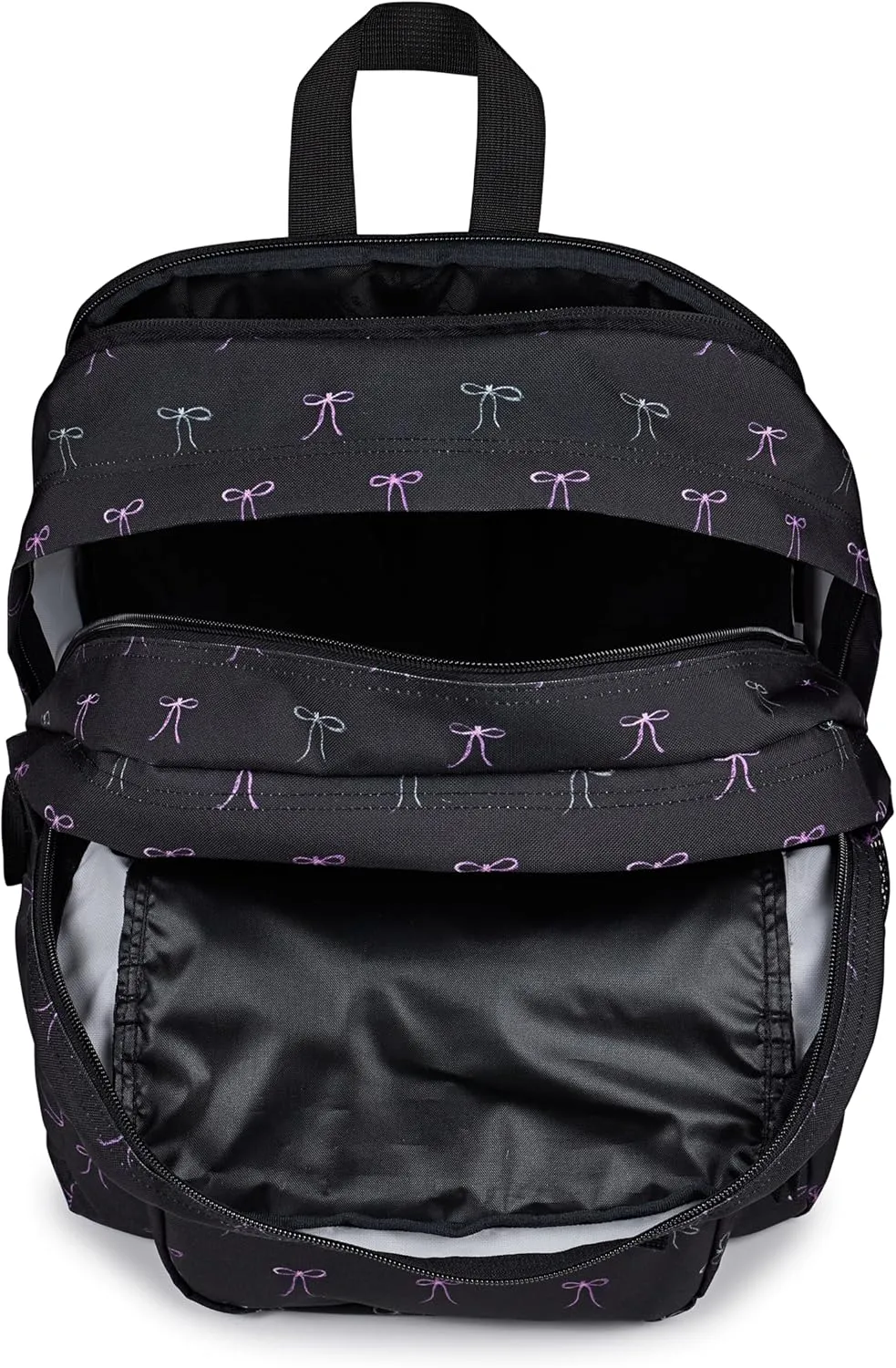 JanSport Laptop Backpack - Computer Bag with 2 Compartments, Ergonomic Shoulder Straps, 15 Laptop Sleeve, Haul Handle - Bad Bows