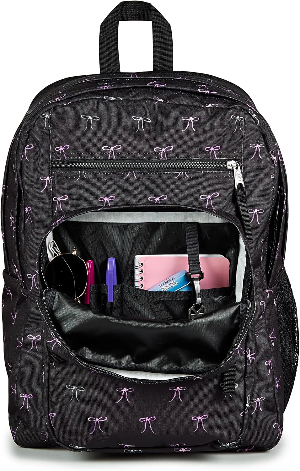 JanSport Laptop Backpack - Computer Bag with 2 Compartments, Ergonomic Shoulder Straps, 15 Laptop Sleeve, Haul Handle - Bad Bows