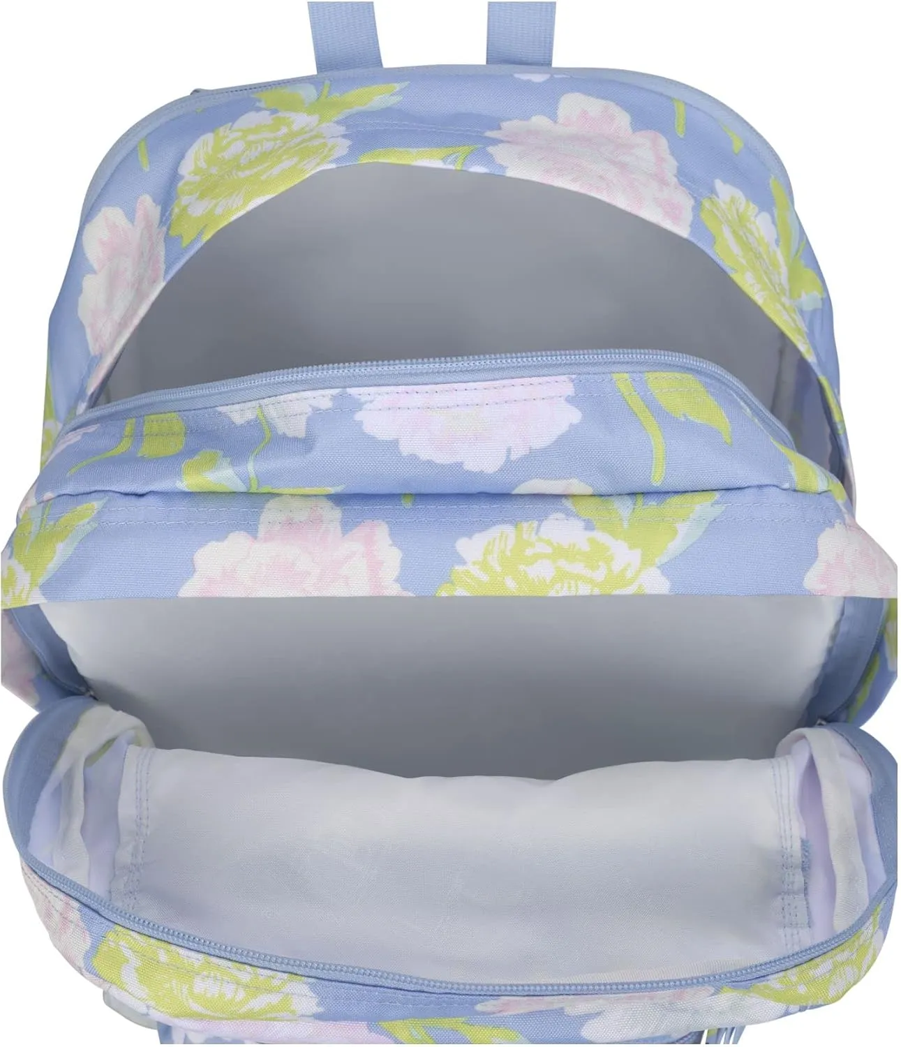 JanSport Laptop Backpack - Computer Bag with 2 Compartments, Ergonomic Shoulder Straps, 15 Laptop Sleeve, Haul Handle - Book Rucksack - Autumn Tapestry Hydrangea